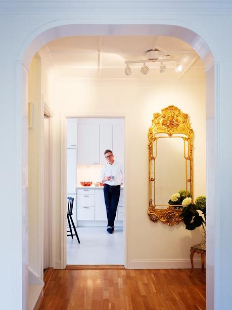 Genial mix de estilos en una vivienda sueca