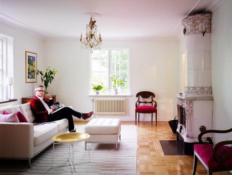 Genial mix de estilos en una vivienda sueca