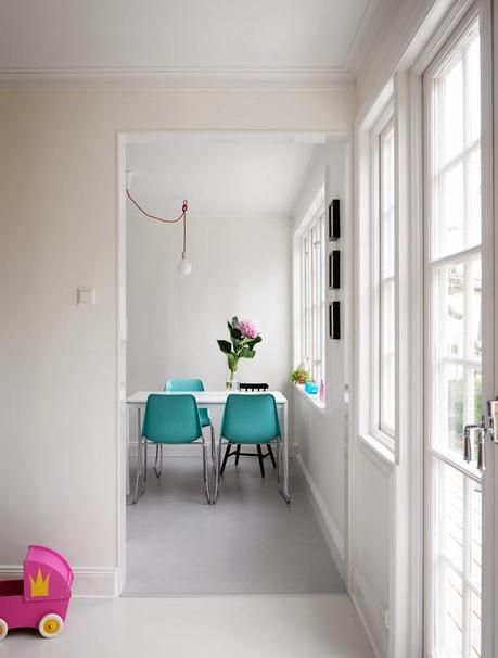 Genial mix de estilos en una vivienda sueca