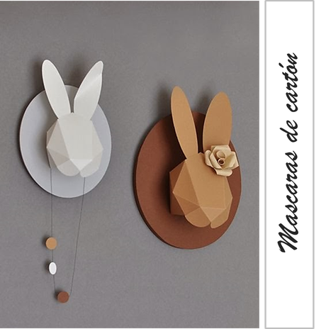 DIY........MASCARAS DECORATIVAS EN CARTON
