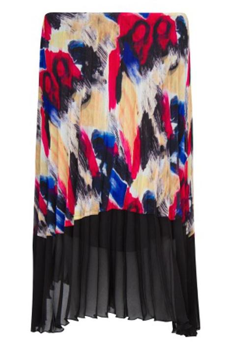 LRG MAGAZINE - Love Spring - falda plisada