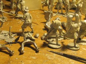 Emilio Arrendondo nos explica cómo se hacen las Miniaturas Militares: Fabricación y pintado