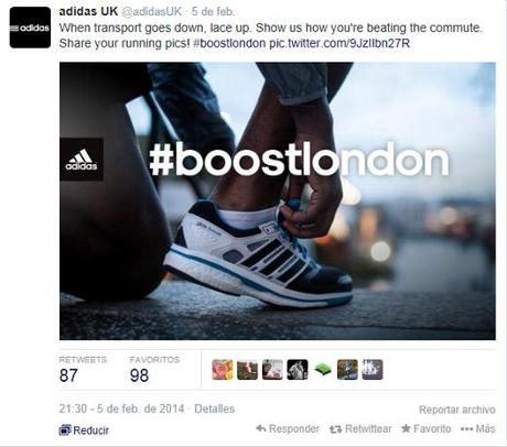 Una huelga de metro también se puede convertir en una oportunidad de marketing. Adidas sabe como.