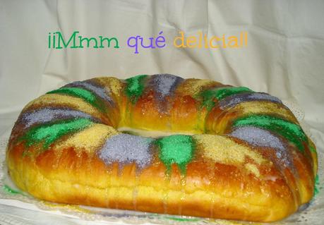 KING CAKE DE MARDI GRAS