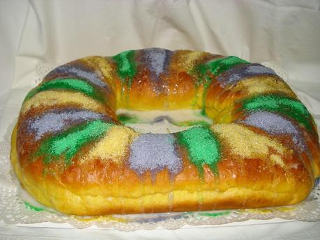 KING CAKE DE MARDI GRAS