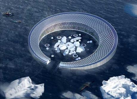 granja en iceberg Arctic Harvester