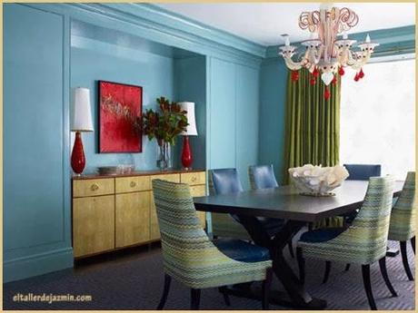 decorar con verdes y azules-eltallerdejazmin