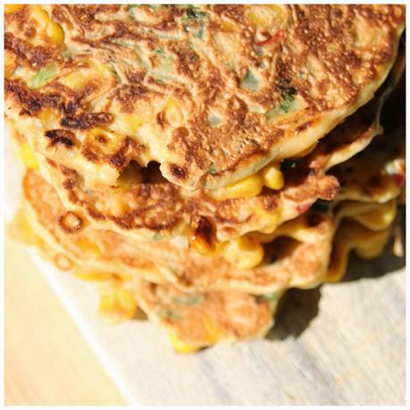 receta: buñuelos de maíz - recipe corn fritters