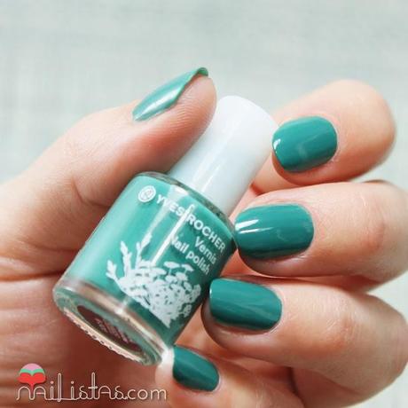 Esmaltes de uñas Ives Rocher Menthe verde