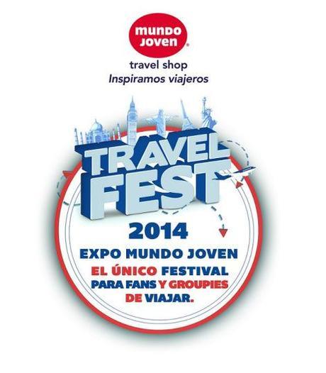 logo expo mundo joven, travel fest, 2014