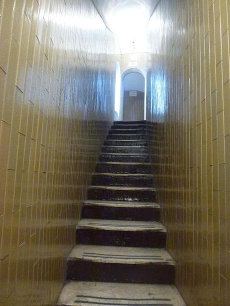 Una mañana en el Vaticano: Roma Escaleras de acceso a la terraza