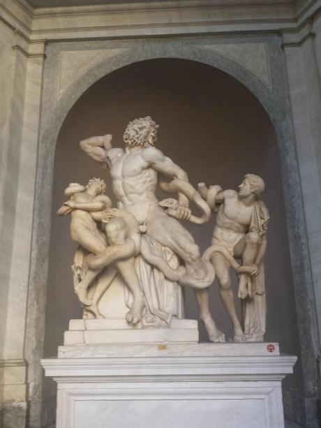 Una mañana en el Vaticano: Roma Laocoonte y sus hijos