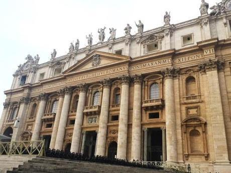 Una mañana en el Vaticano: Roma Fachada de la Basílica de San Pedro