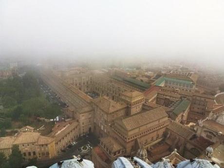 Una mañana en el Vaticano: Roma Vistas desde la terraza