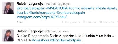 Ron Barceló Desalia 2014 la fiebre de los presentadores de la televisión