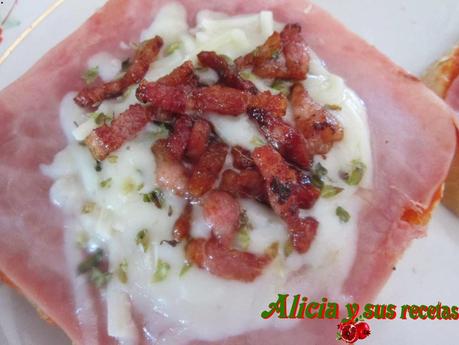 PIZZETAS DE PAN DE MOLDE