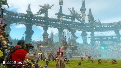 Nuevas imagenes de los estadios humano y orco de Blood Bowl II