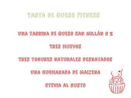 Tarta de queso fitness