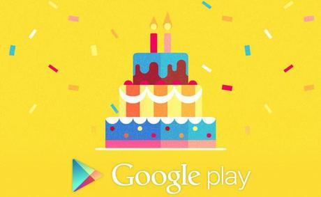 google play 2 aniversario Google Play da ofertas en su segundo aniversario