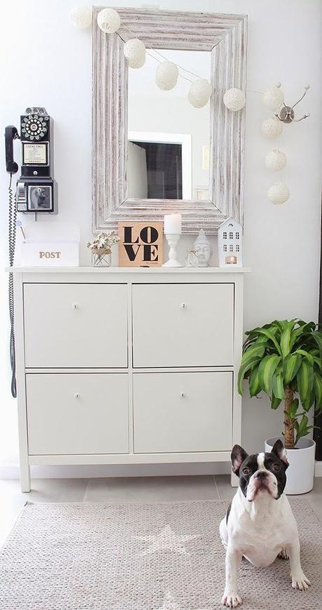 Decorar low cost: RECIBIDORES MADE IN IKEA