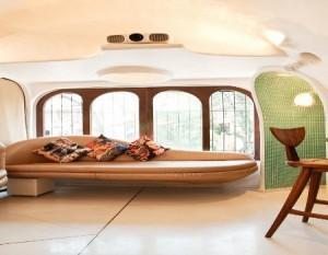 Idílica casa ecológica en India