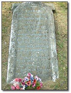 La tumba de Richard Parker muerto a los 17 años.