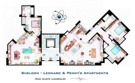 Famous Television Show Home Floor Plans (4)