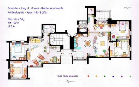 Famous Television Show Home Floor Plans (13)