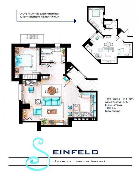 Famous Television Show Home Floor Plans (12)