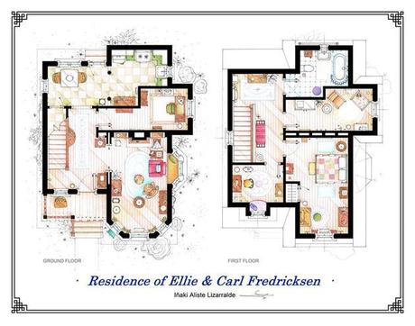 Famous Television Show Home Floor Plans (10)