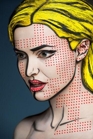 Increíbles maquillajes en rostros hechos por Alexander Khokhlov