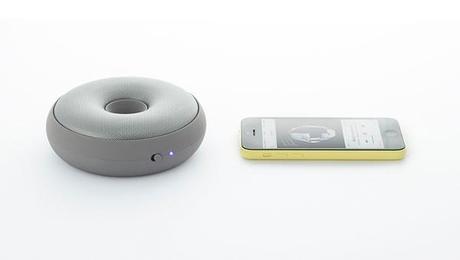 Hoop Bluetooth Speaker :: altavoz portátil de Lexon Hoop Bluetooth Speaker :: altavoz portátil de Lexon