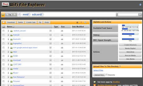 WiFi File Explorer Cómo pasar archivos desde Android a un ordenador Tutorial para novatos