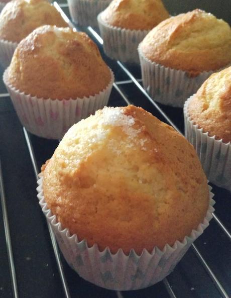 Magdalenas de leche evaporada