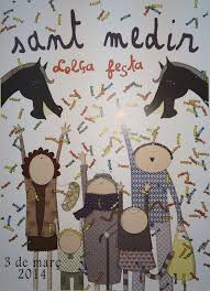 MIÉRCOLES DE CENIZA,Y EL ENTIERRO DE LA SARDINA... YA SE ACABAN LOS CARNAVALES...BARCELONA, 5-03-2014...!!!