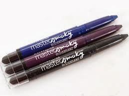 Lápiz  Master Smoky de Maybelline para efecto ahumado en los ojos