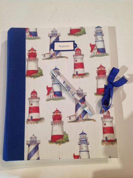 Album para las fotos de la Primera Comunión de Alejandro