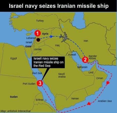 la-proxima-guerra-israel-intercepta-envio-de-armas-iranies-cohetes-a-gaza-hermanos-musulmanes-al-qaeda-mapa