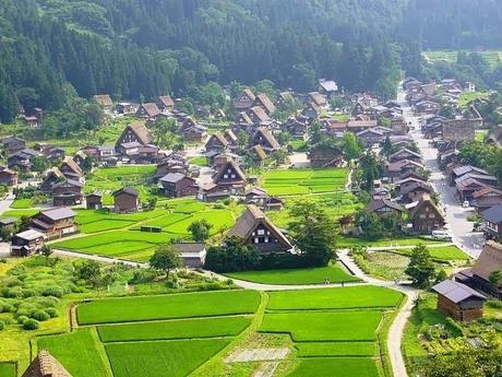 Reconocimiento a las casas campesinas de Japón