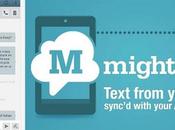 Mightytext: Envía mensajes texto desde Tablet #Android