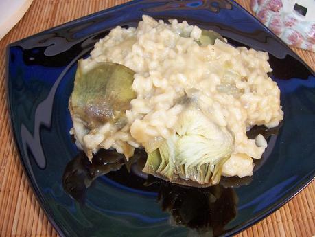 RISOTTO DE ALCACHOFAS