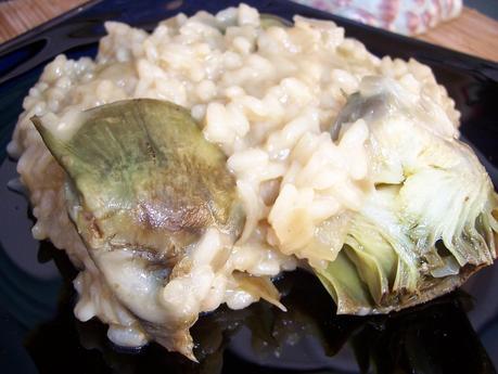 RISOTTO DE ALCACHOFAS