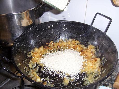 RISOTTO DE ALCACHOFAS