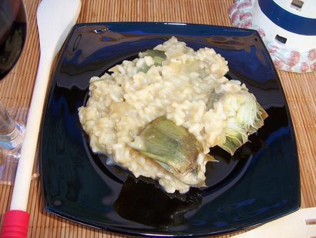 RISOTTO DE ALCACHOFAS