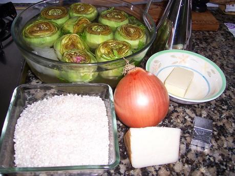 RISOTTO DE ALCACHOFAS