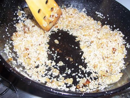 RISOTTO DE ALCACHOFAS