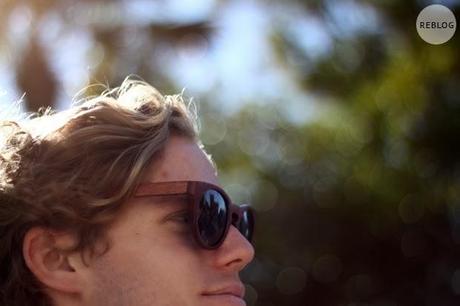 Wood sunglasses