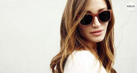 Wood sunglasses