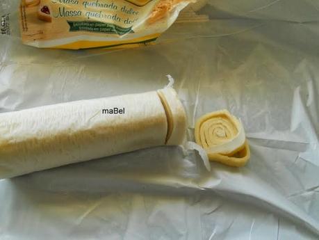 Nuditos fritos con masa comprada