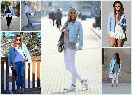 TREND: Baby blue - 3 looks